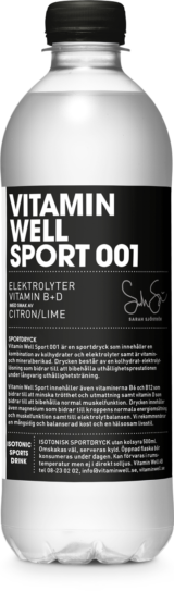 Vitamin Well Sport 001 bottle